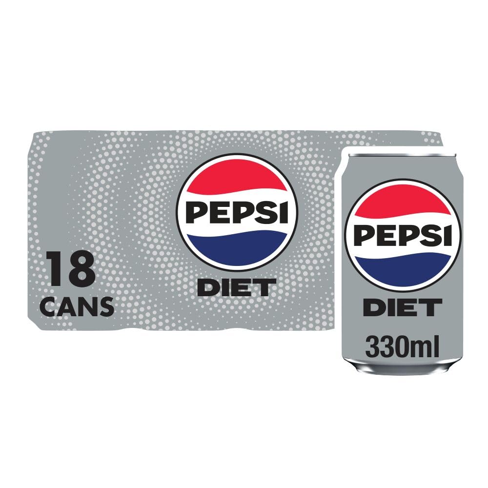 Pepsi Diet Cola Cans 24 x 330 ml