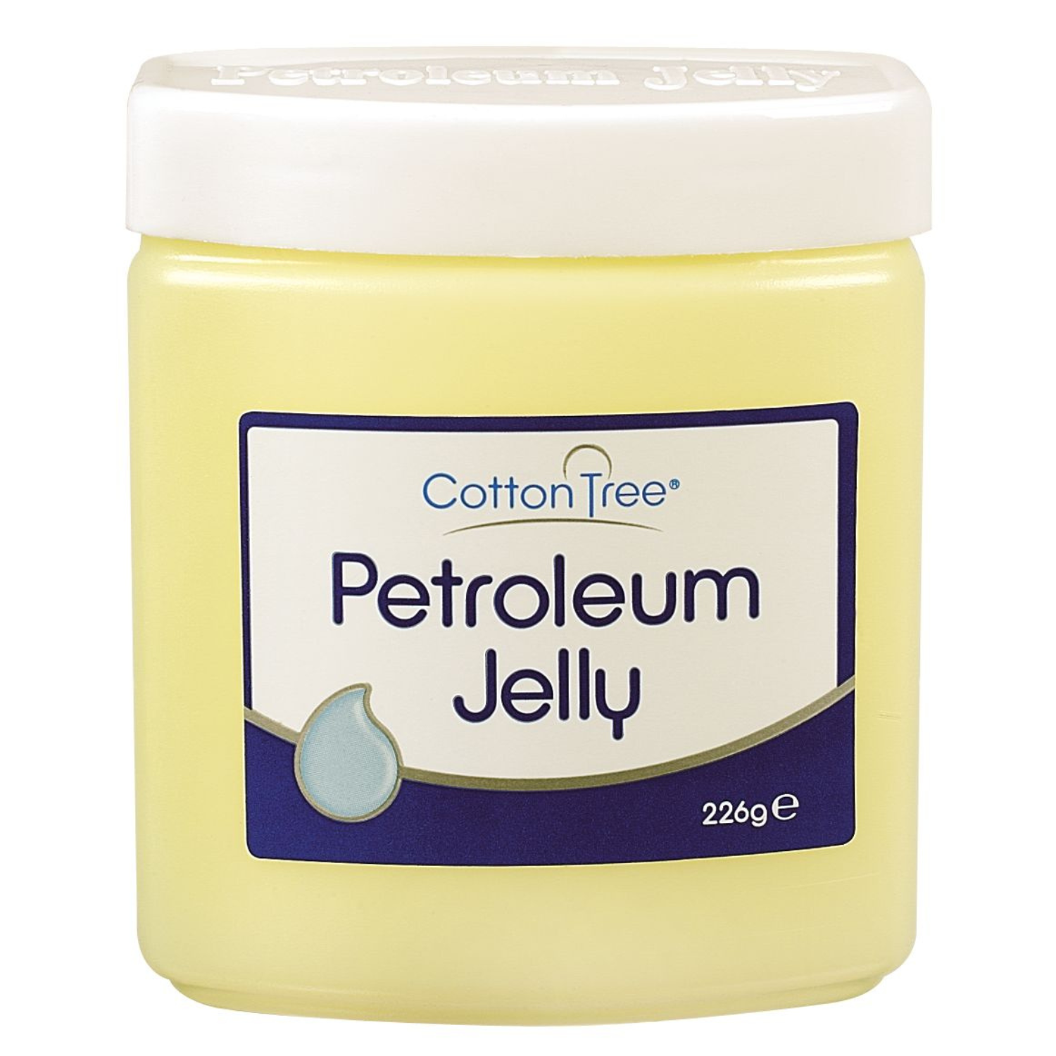 Cotton Tree Original Petroleum Jelly Pot Dry Skin Protection Burns Chapping 226g