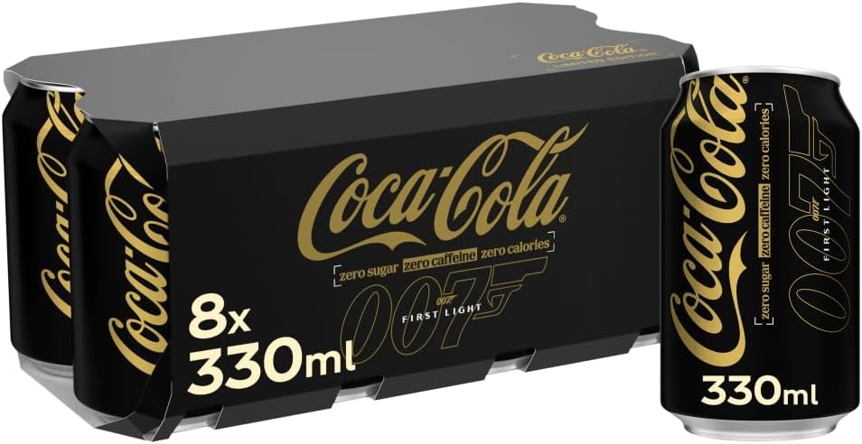 Coca-Cola Zero Sugar Soft Drink Cans, 24 x 330 mL