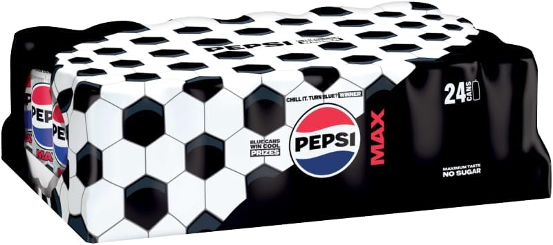 Pepsi Max No Sugar Cola Cans 24 x 330ml