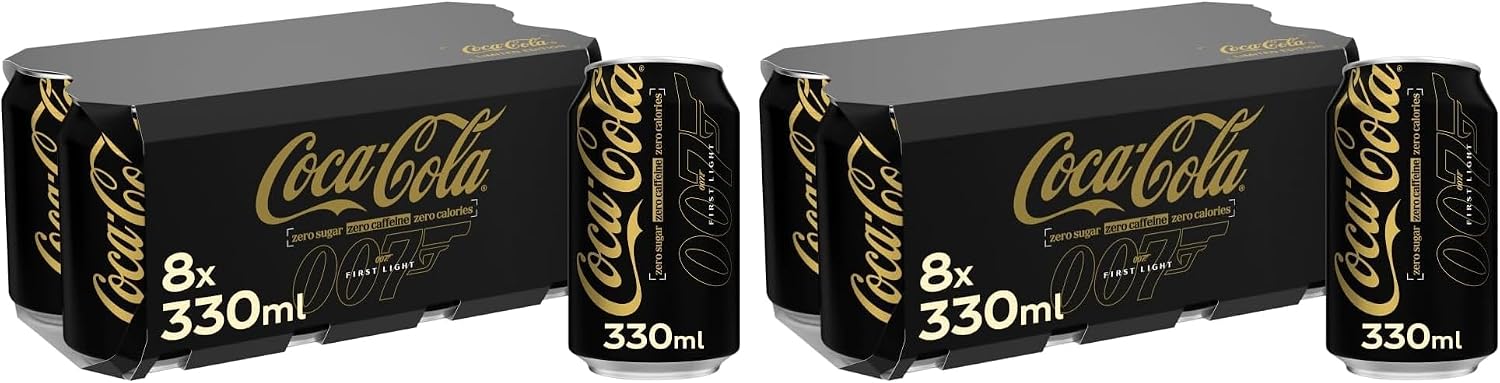 Coca-Cola Zero Sugar Soft Drink Cans, 24 x 330 mL