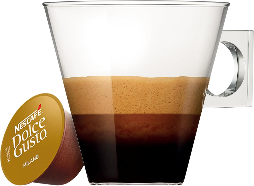 NESCAFÉ Dolce Gusto | Espresso Milano | 16 capsules | 3 Packs | 48 Cups