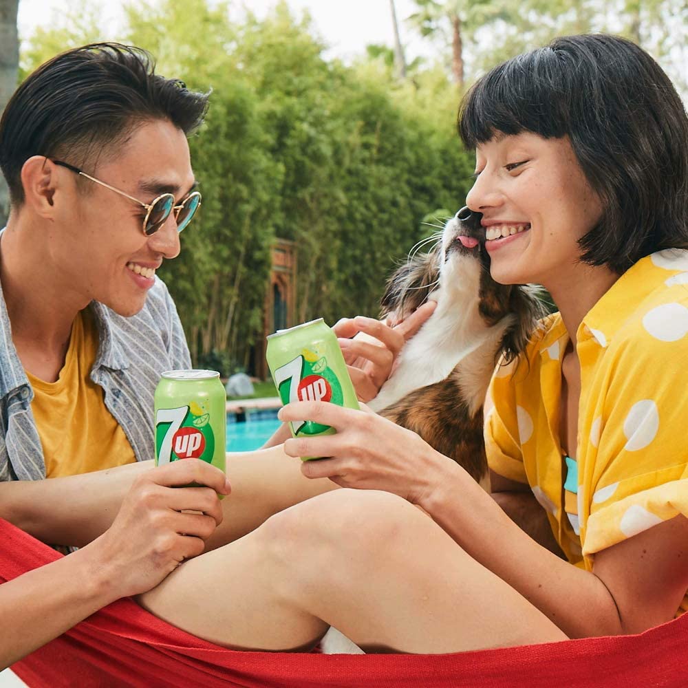 7UP Zero Lemon & Lime Cans 24 x 330ml
