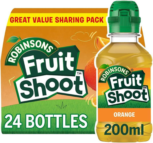FRUIT SHOOT Orange 24 x 200ml bottles