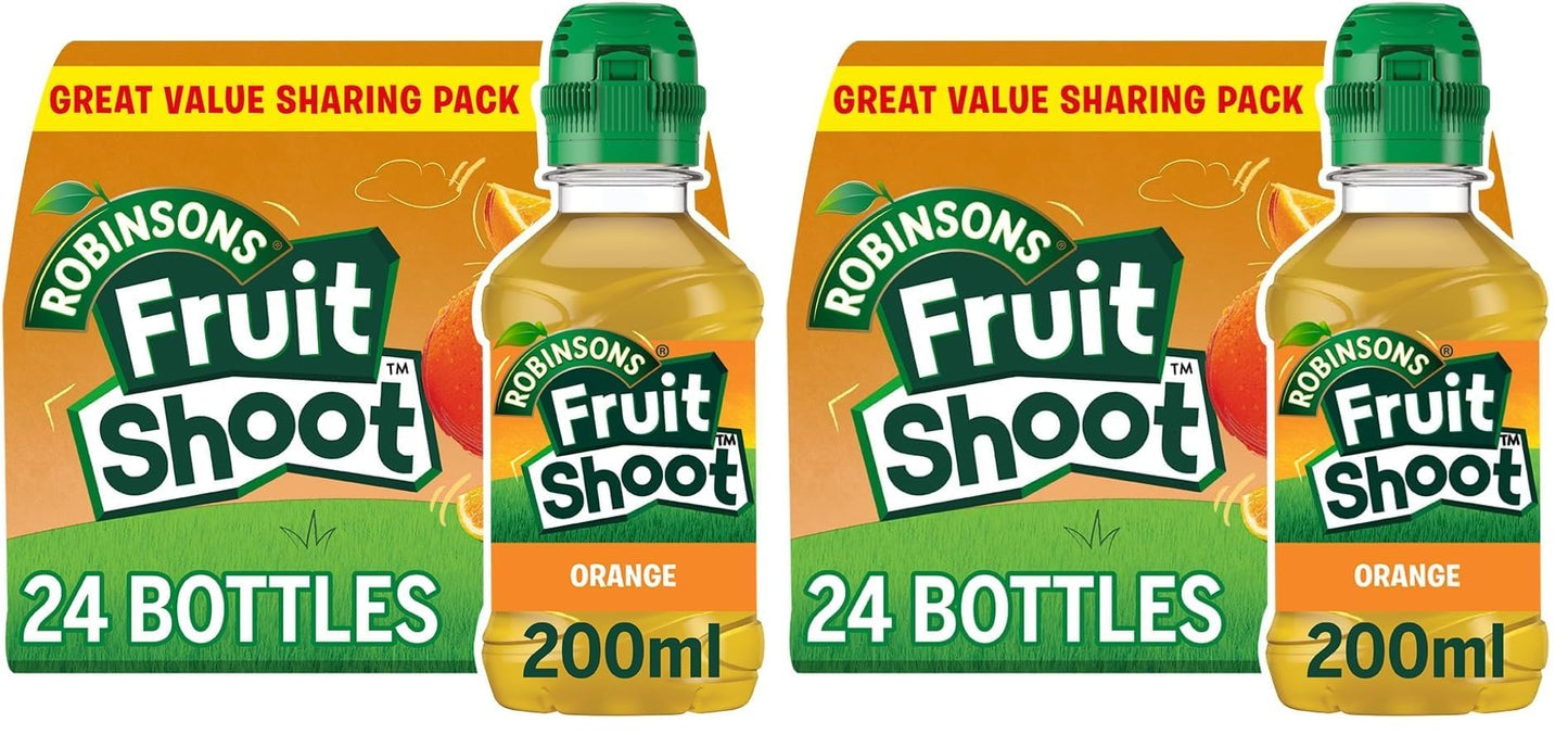 FRUIT SHOOT Orange 24 x 200ml bottles