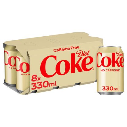 Diet Coke Soft Drink Cans, 24 x 330 mL