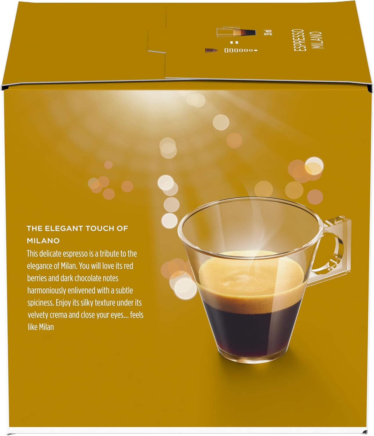 NESCAFÉ Dolce Gusto | Espresso Milano | 16 capsules | 3 Packs | 48 Cups
