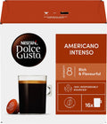 NESCAFÉ DOLCE GUSTO Americano Intenso Coffee Pods (Total 48 Servings)