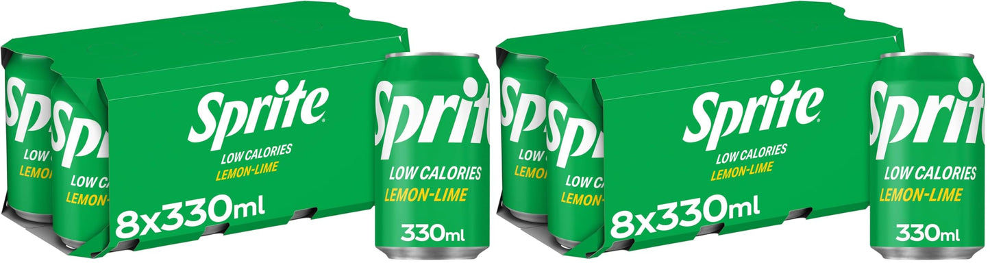 Sprite Can Zero 330 ml (Pack of 8)