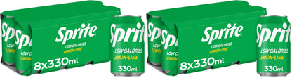 Sprite Can Zero 330 ml (Pack of 8)
