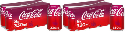 Coca-Cola Original Taste Soft Drink Cans, 24 x 330 mL