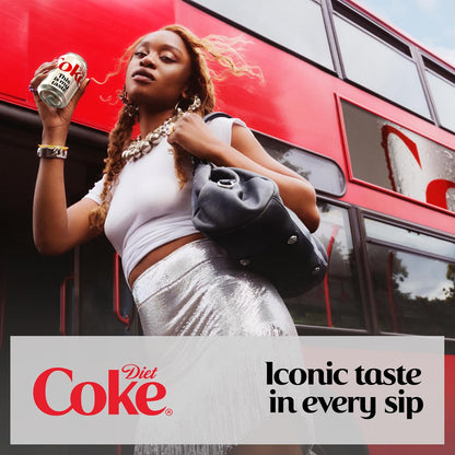 Diet Coke Soft Drink Cans, 24 x 330 mL