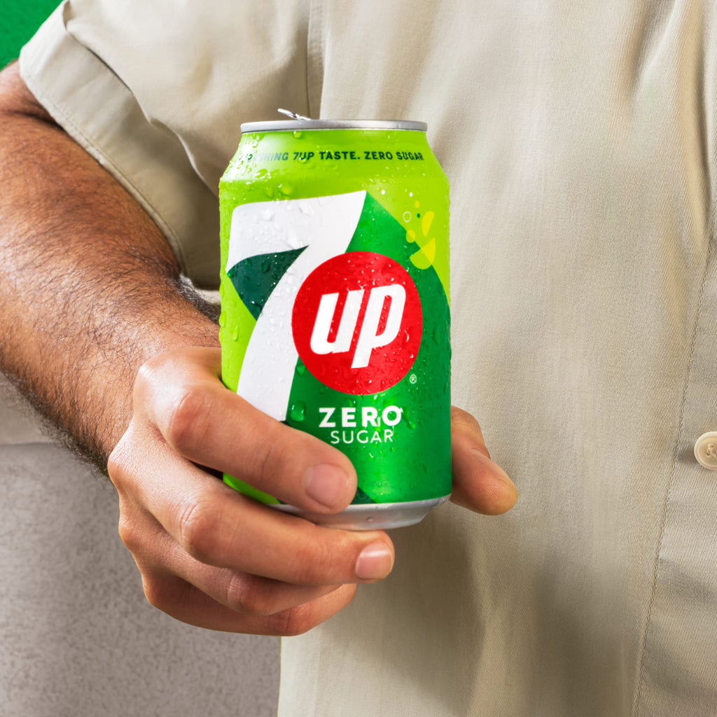 7UP Zero Lemon & Lime Cans 24 x 330ml