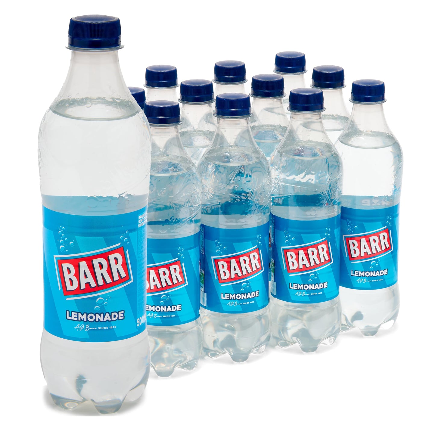BARR 24 Pack American Cream Soda, Zero No Sugar Sparkling Soft Drink with a Creamy Taste of American Cream Soda Fizzy Pop, 24 x 330ml Cans