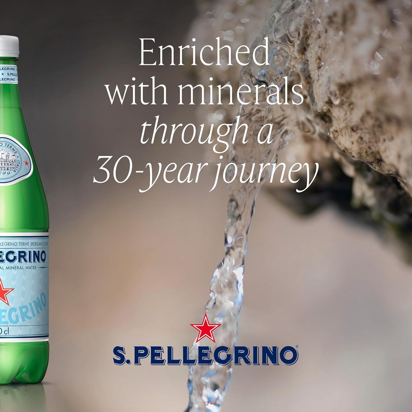 San Pellegrino Sparkling Natural Mineral Water 6x1L
