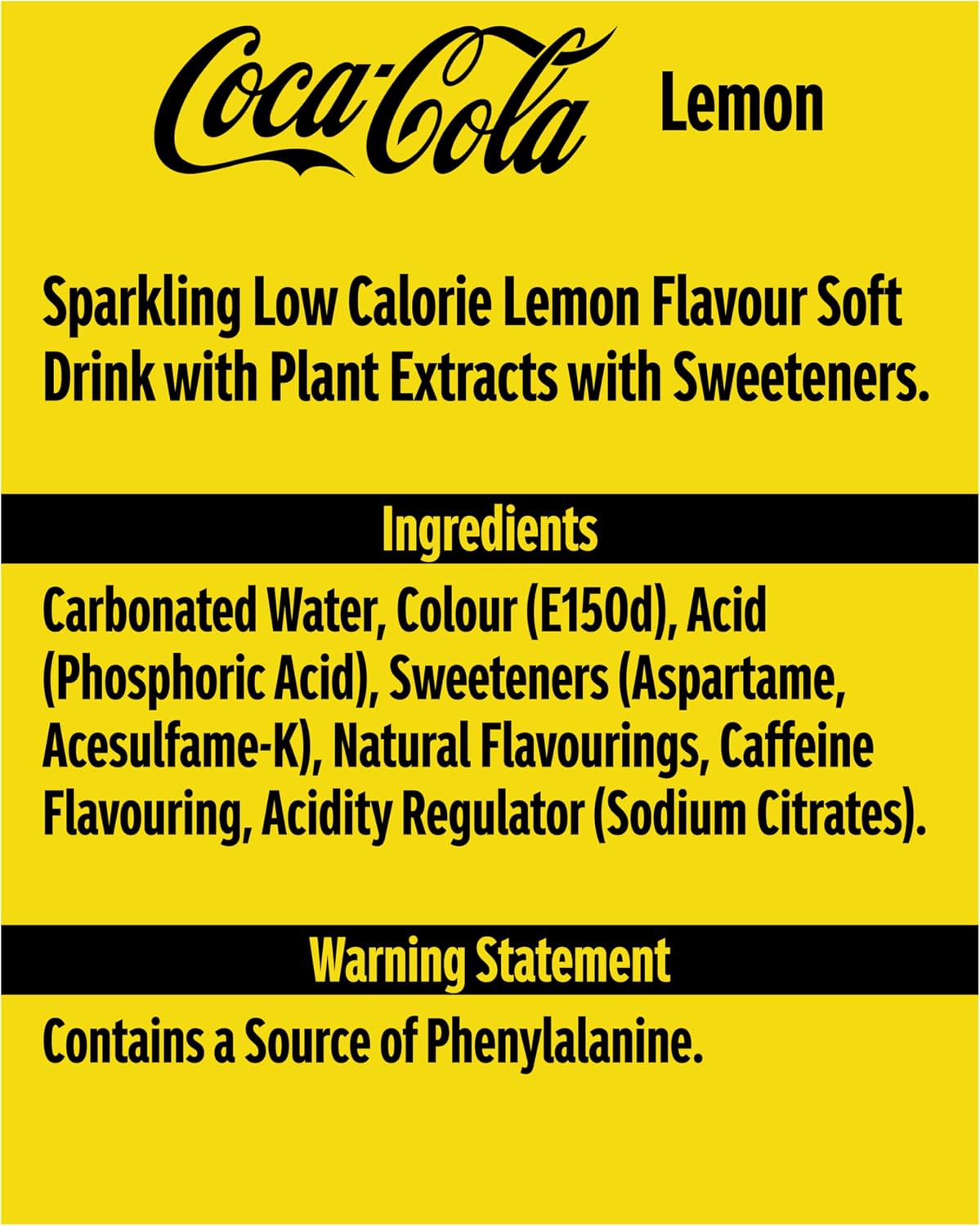 Coca-Cola Zero Sugar Soft Drink Cans, 24 x 330 mL