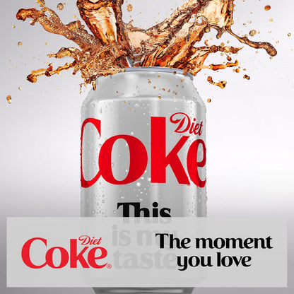 Diet Coke Soft Drink Cans, 24 x 330 mL