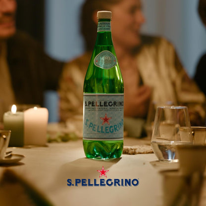 San Pellegrino Sparkling Natural Mineral Water 6x1L