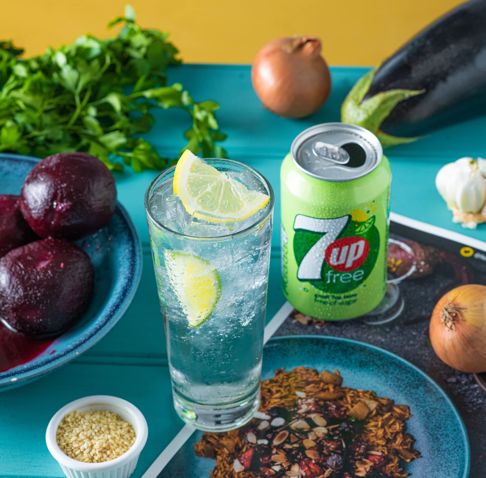 7UP Zero Lemon & Lime Cans 24 x 330ml