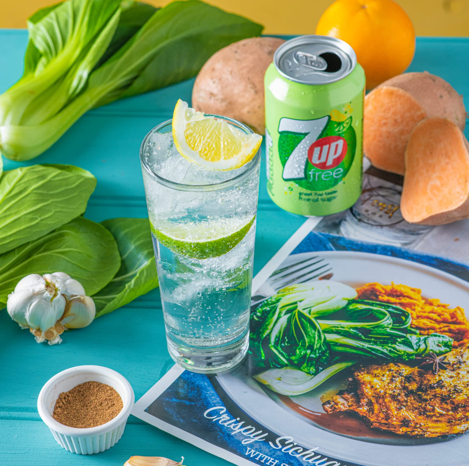 7UP Zero Lemon & Lime Cans 24 x 330ml