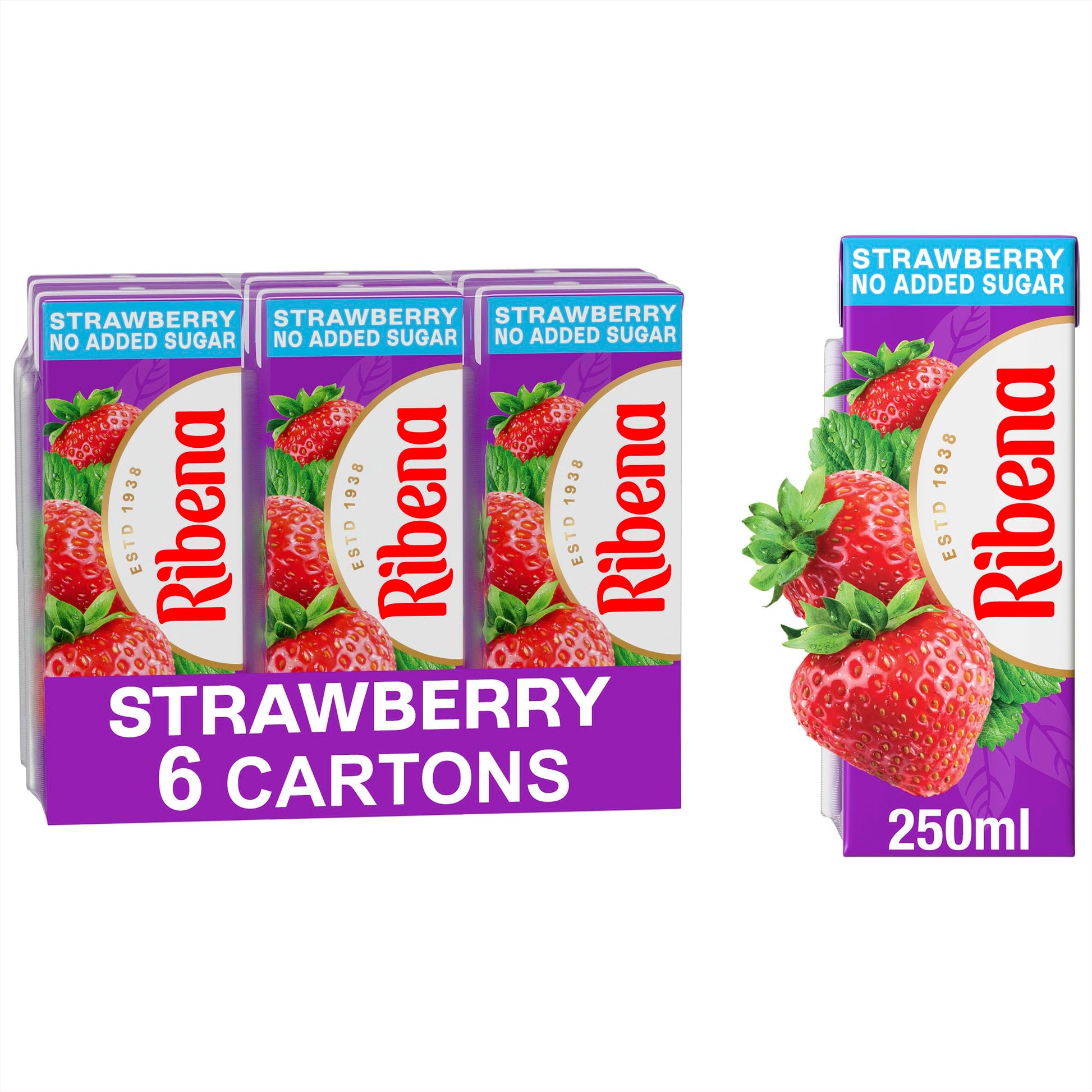 Ribena Blackcurrant Squash 1.5L – Real British Blackcurrants | Rich in Vitamin C | No Artificial Colours or Flavours | 100% Recycled Plastic Bottle