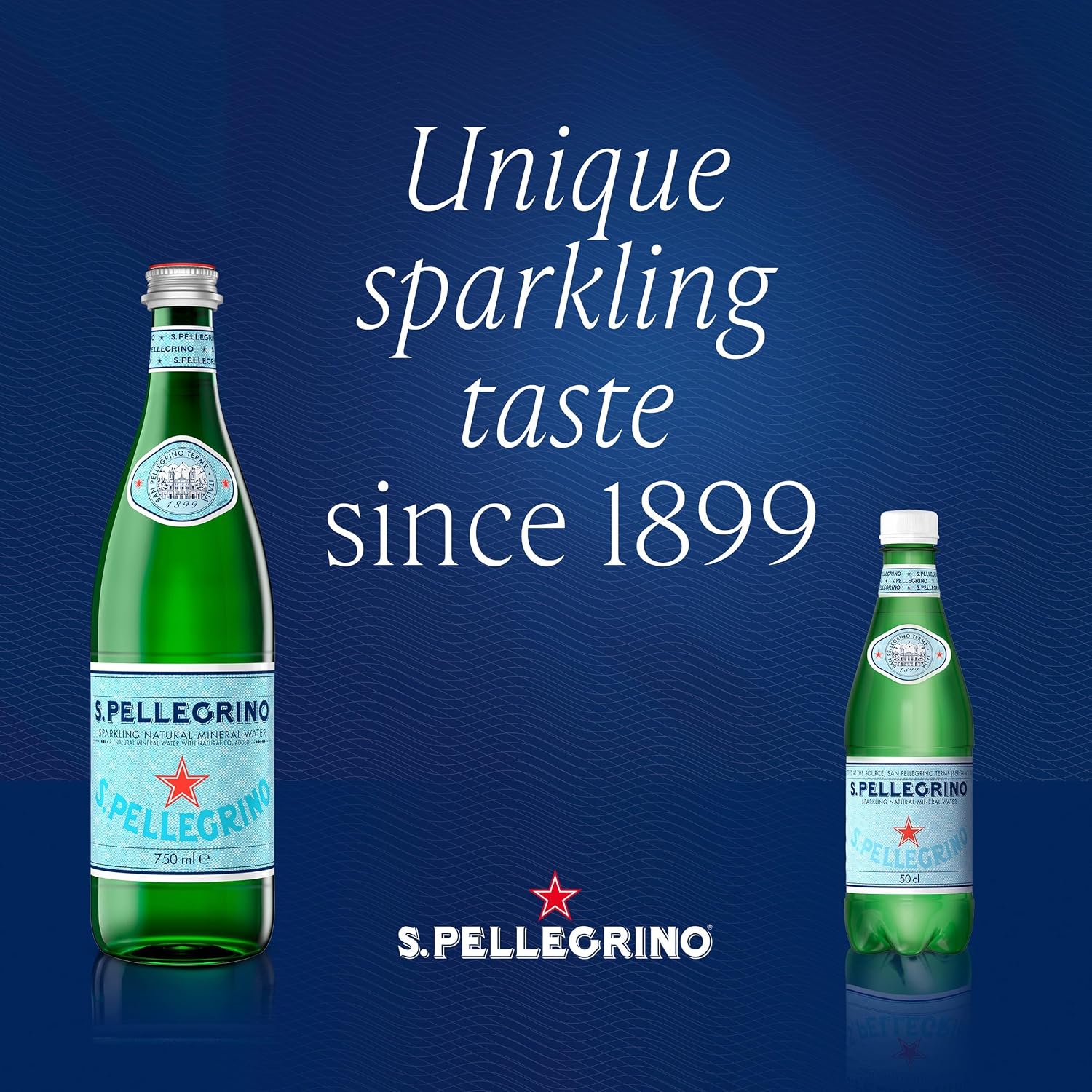 San Pellegrino Sparkling Natural Mineral Water 6x1L