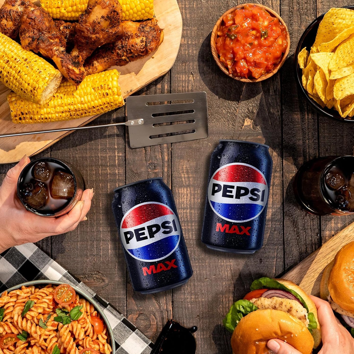 Pepsi Max No Sugar Cola Cans 24 x 330ml