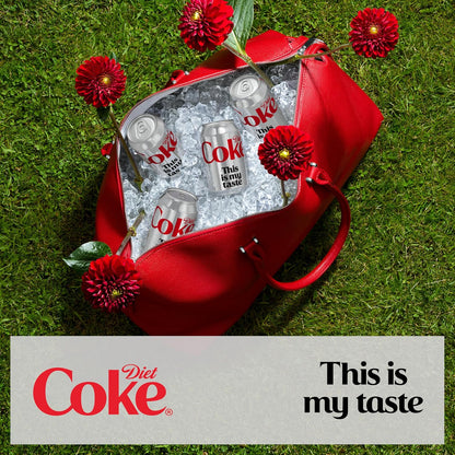 Diet Coke Soft Drink Cans, 24 x 330 mL