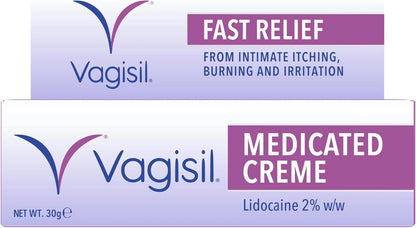 VAGISIL Medicated Crème Fast Relief 30g