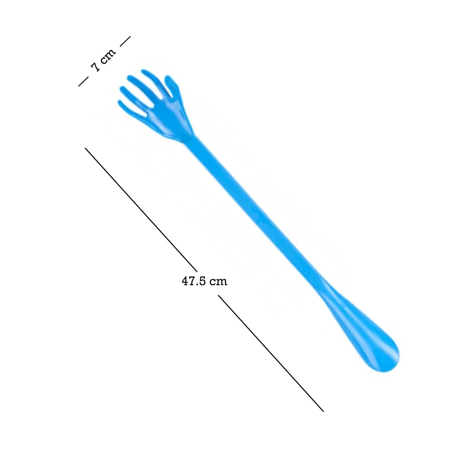 2pk 2 in 1 BACK SCRATCHER SHOE HORN Boot Aid Reusable Long Reach Handle Massager