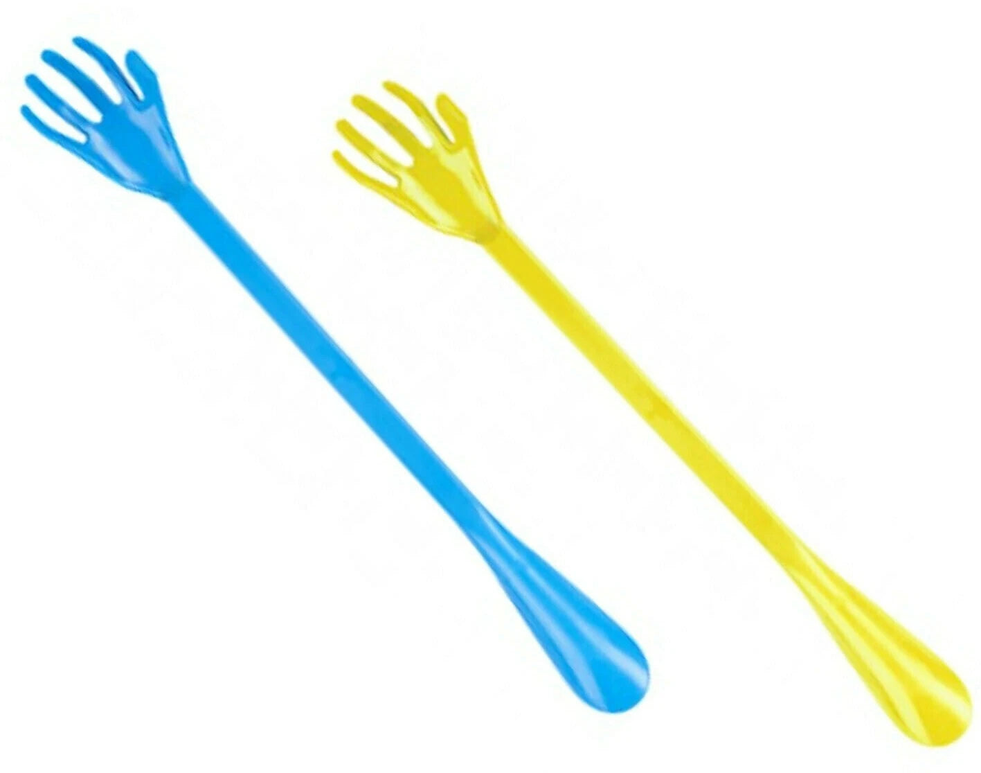 2pk 2 in 1 BACK SCRATCHER SHOE HORN Boot Aid Reusable Long Reach Handle Massager