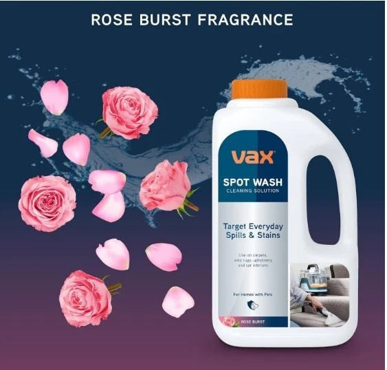 Vax Original Carpet Solution Shampoo 1.5L Scented Cleaner Upholstery or Carpet