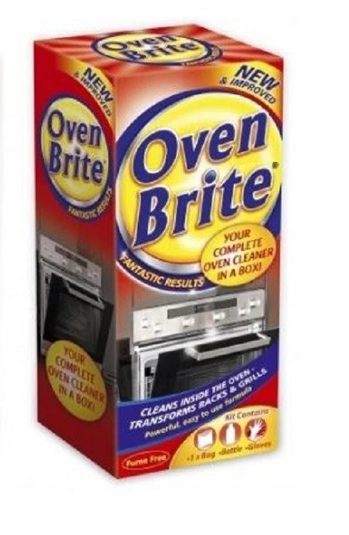 Oven Brite 500ml - Complete oven cleaning kit - Bag, bottle &amp; gloves