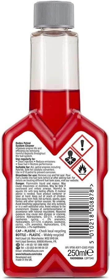 Redex Petrol System Cleaner Petrol Injector Cleaner 250ml