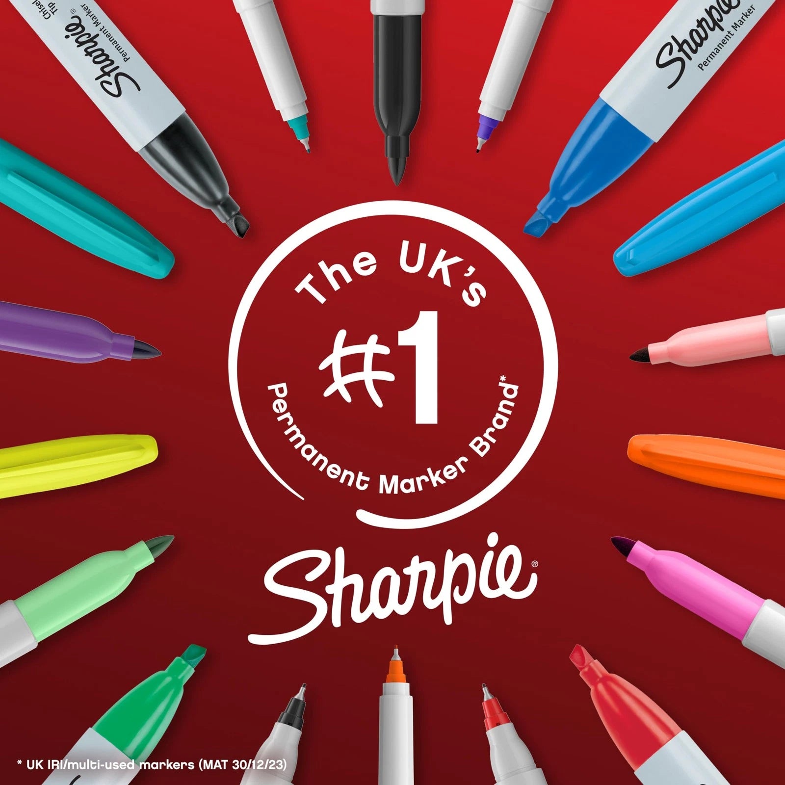 Sharpie Permanent Markers Ultra Fine Point for Precise Marks Black Ink 2 Marker