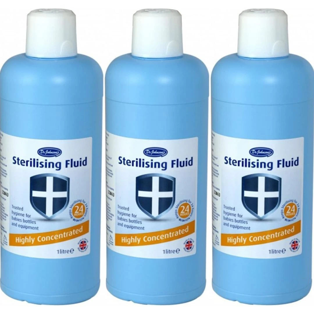 Dr Johnson's Sterilising Fluid Highly Concentrated 1L