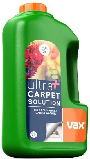 Vax Original Carpet Solution Shampoo 1.5L Scented Cleaner Upholstery or Carpet