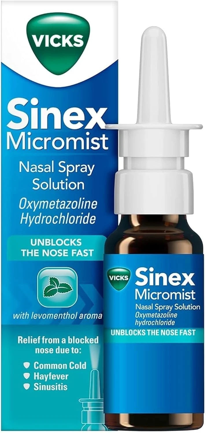 Vicks Sinex Micromist Nasal Spray Pump 15ml