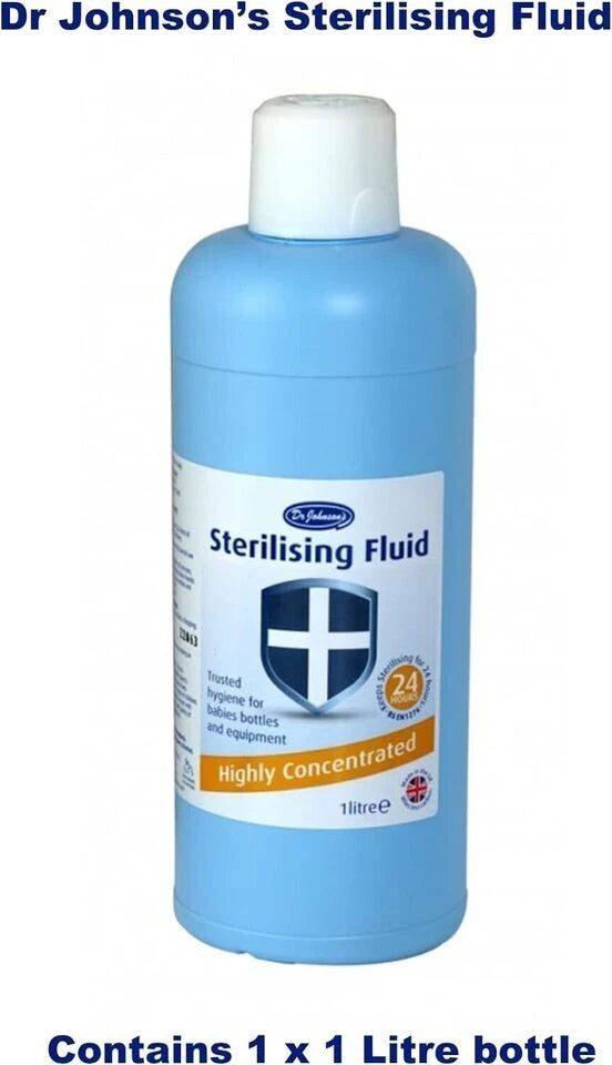 Dr Johnson's Sterilising Fluid Highly Concentrated 1L
