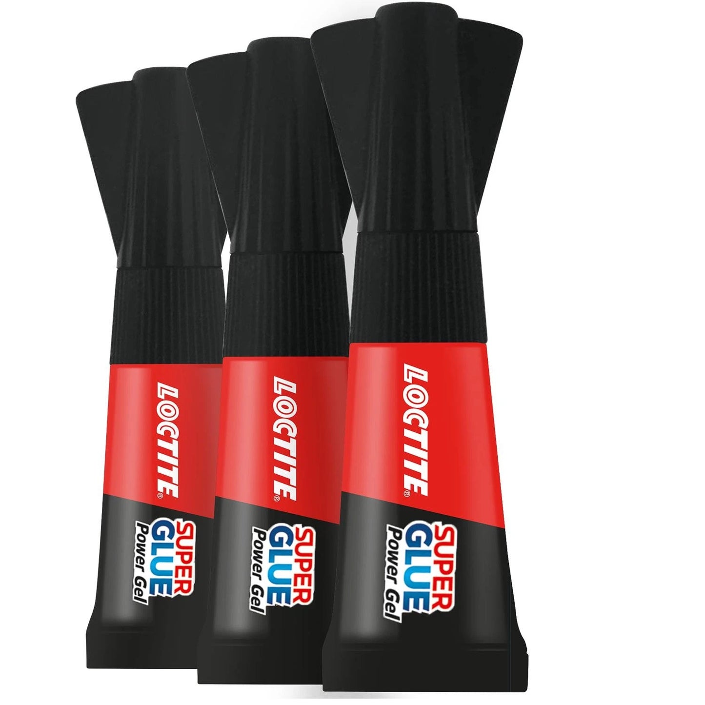 Loctite Mini Trio Super Glue Gel for High-Quality Repair for All Materials, 3x1g