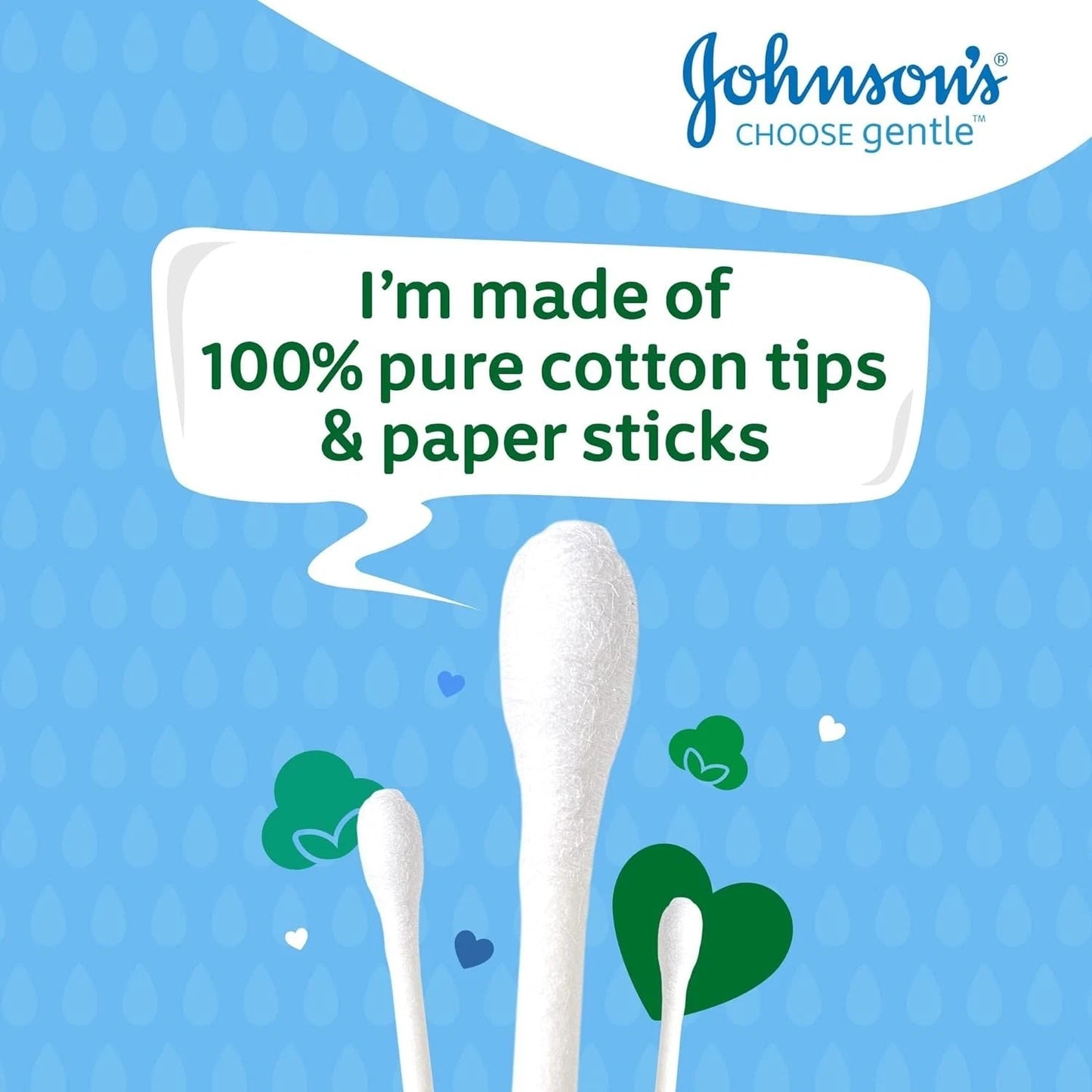 Johnson's Pure Cotton Buds, 200 Buds Fast &amp; Free Delivery
