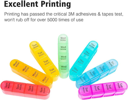 Pills box 28 Slot 7 Days Weekly Tablet Medicine Box Holder Storage Organizer