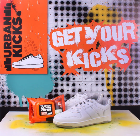 Urban Kicks Plastic Free Wipe For Trainers Clean &amp; Protect Wipes 30Pk