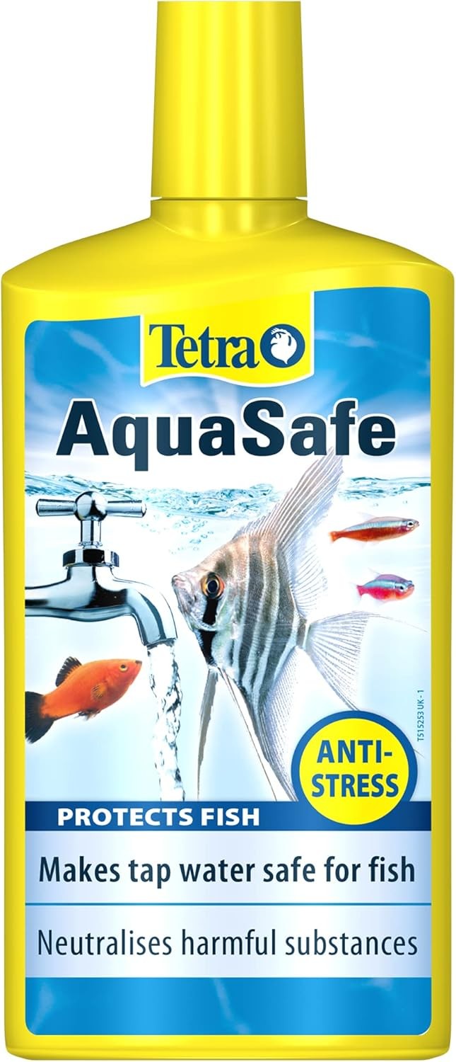 Tetra AquaSafe Tap Water Conditioner Fish Plant Aquarium Treatment