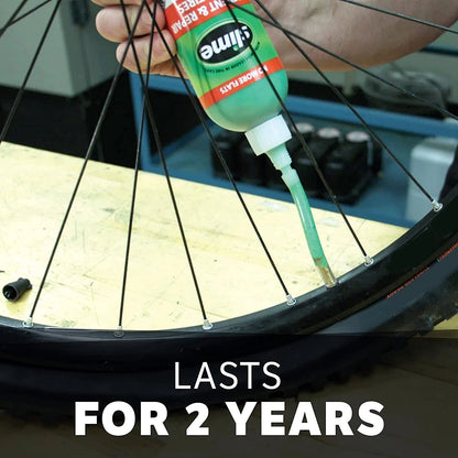 Slime 10015 Bike Tube Puncture Repair Sealant, Prevent and Repair, suitable for