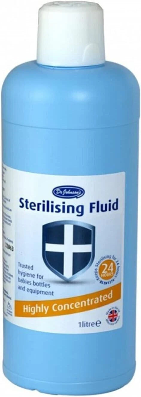 Dr Johnson's Sterilising Fluid Highly Concentrated 1L