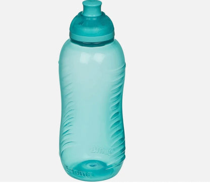 Sistema Twist 'n' Sip Kids Water Bottle 330ml Assorted Colours BPA Free Squeeze