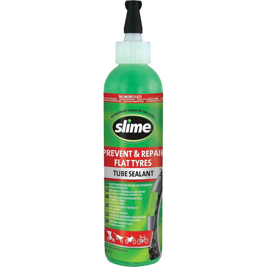 Slime 10015 Bike Tube Puncture Repair Sealant, Prevent and Repair, suitable for