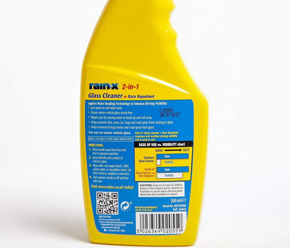 Rain-X Anti Fog Interior Spray for Car Windscreens &amp; Bathroom Mirrors 500ml