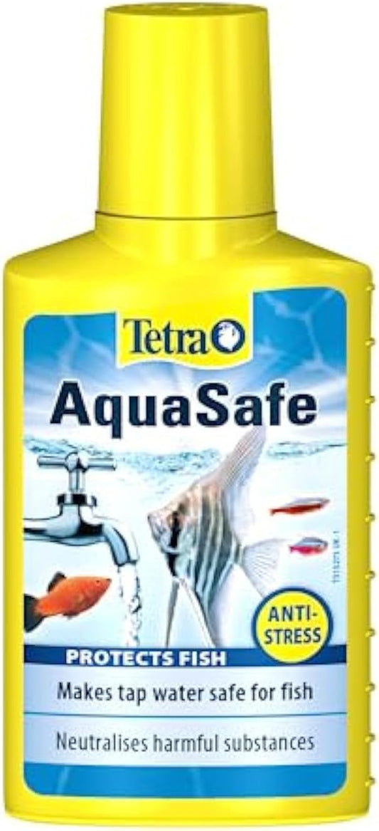Tetra AquaSafe Tap Water Conditioner Fish Plant Aquarium Treatment